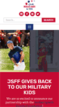 Mobile Screenshot of ourmilitarykids.org